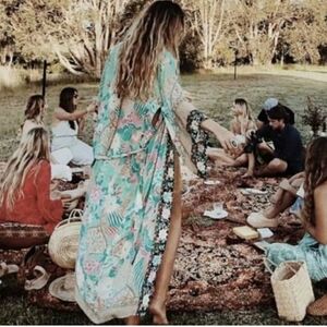 MULTI COLORED KIMONO